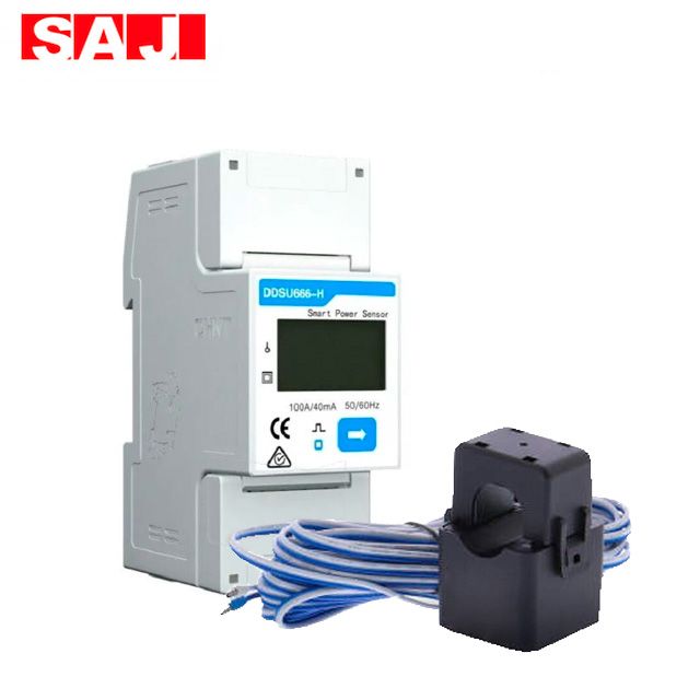 SAJ smart meter Kit DDSU666 1 fázis 100A + áramváltó (10300069)