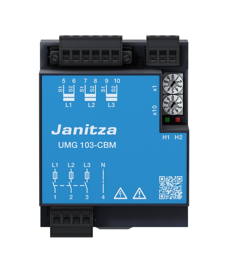 Janitza smart meter UMG 103-CBM Huawei és más inverterekhez