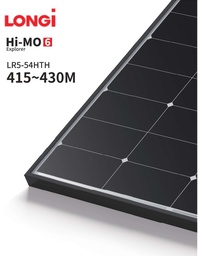 LONGi napelem 425W LR5-54HTH425M Hi-MOX6 Explorer (fekete 30mm keret)